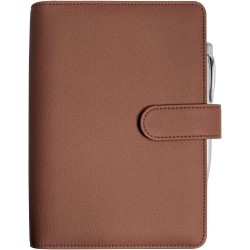 Exacompta - Organiseur Exatime 17 Baltique - 19 cm x 15 cm - 2024 - marron