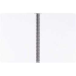 Notebook Rhodia Classic reliure intégrale 22,5x29,7 cm 160 pages dot détachables 80g - Noir