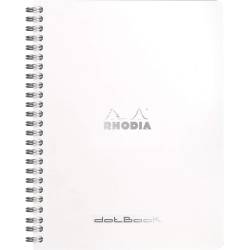 Petit cahier micro-perforé petits carreaux, Rhodia (16 x 21 cm