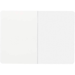 Cahier piqué Rhodia Classic 14,8x21 cm 96 pages dot non détachables 80g - Blanc