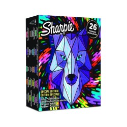 Sharpie Special Edition Wolf - 26 Marqueur permanent - couleurs assorties