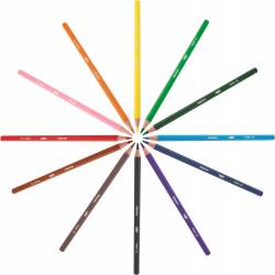 BIC Etui de 24 crayons de couleur Kids Evolution pas cher 