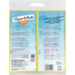 Paper Mate InkJoy stylos à bille, assortiment de couleurs, lot de 27