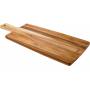Tramontina Tabla de madera de teca para servir, tabla de cortar, 48 x 19 x 1,5 cm