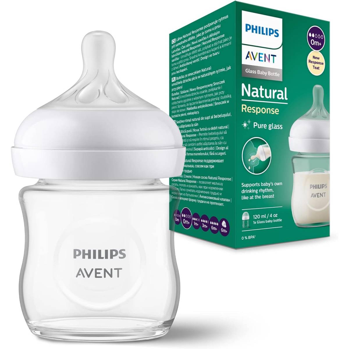 Biberons Naturel Avent de Philips pour nouveau-nés