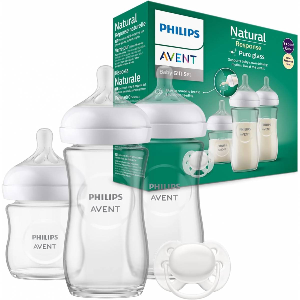 Philips AVENT Natural Kit nouveau né Verre série limitée 30 ans