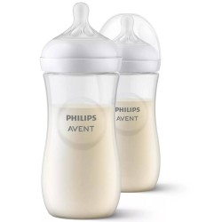 Philips Avent Lot de 2 Biberon Natural 330 ml 0-12 Mois