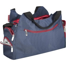 Badabulle Sac à Langer Multipocket Bleu Foncé Nombreux Rangements Complet avec Bandoulière