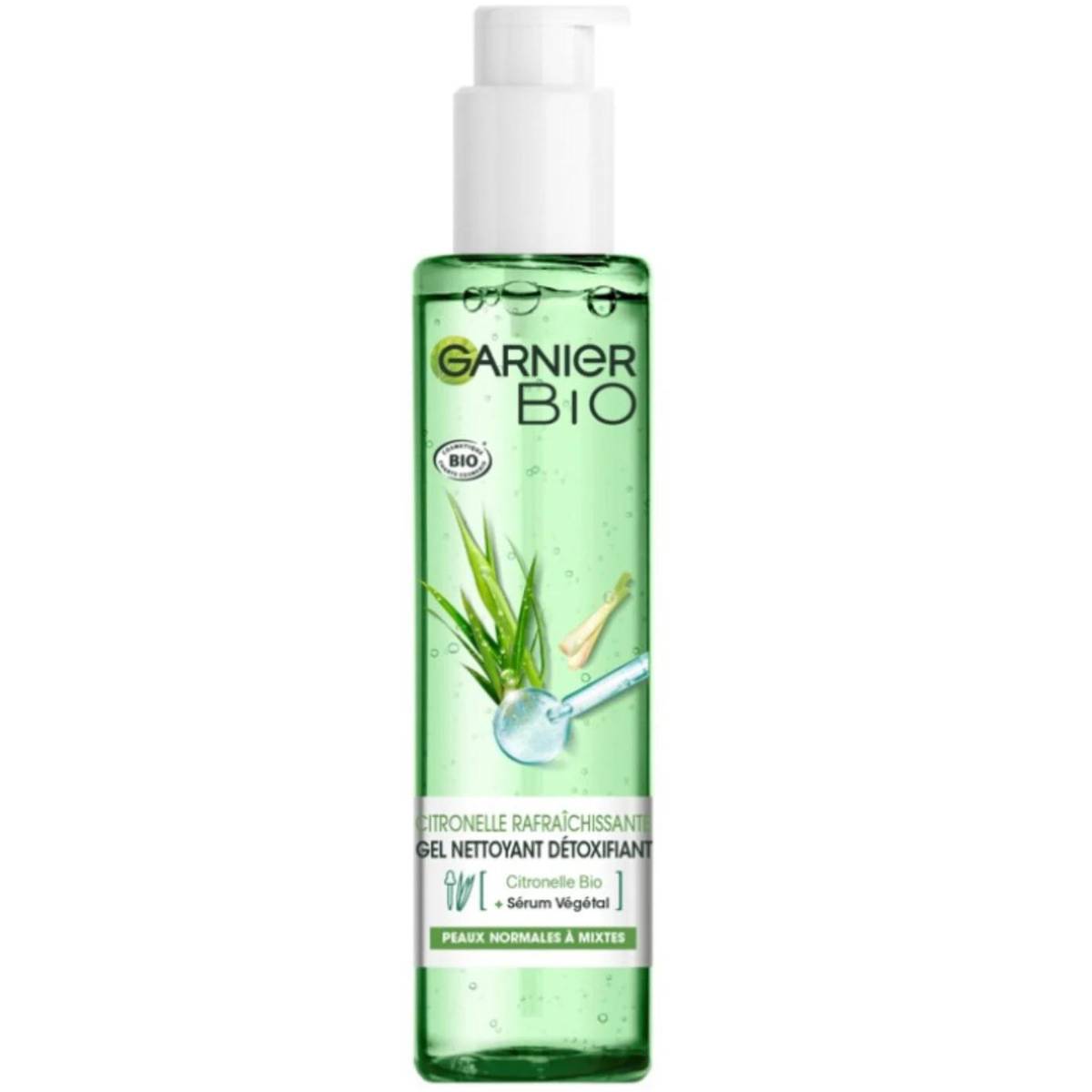 Lemongrass Bio 150ml - Face MaxxiDiscount Cleanser Detoxifying Garnier