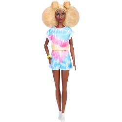 BARBIE Poupée mannequin Barbie Extra robe fleurie pas cher 