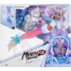 Mermaze Mermaidz, Winter Waves, Incluye muneca de Moda Sirena