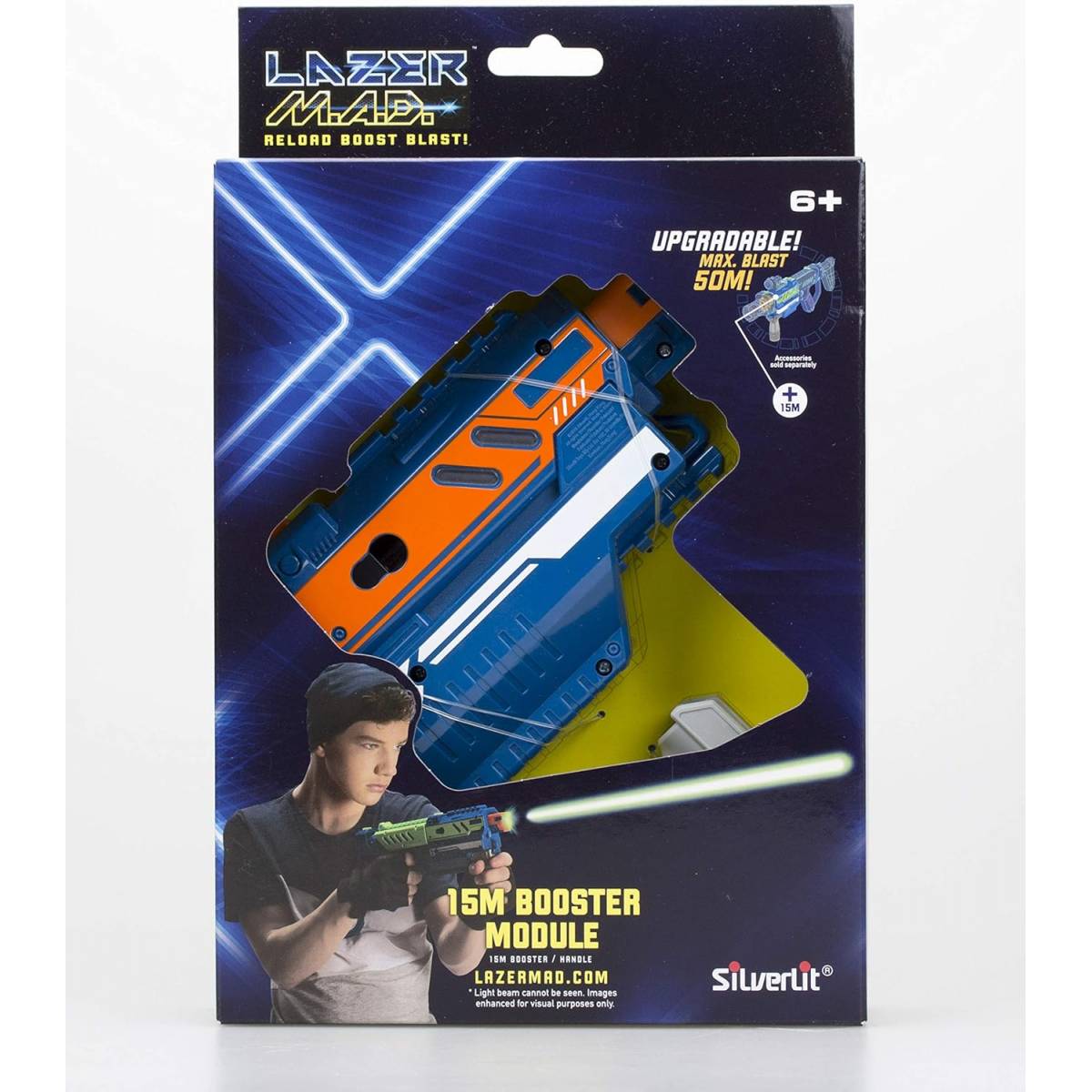 Lazer MAD - Pistolet laser avec Booster 15 m