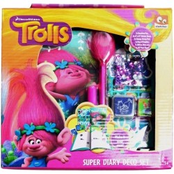 Trolls Poppy Dreamworks - Super Set Journal Intime