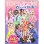 TOPModel Stickerworld Livre 20 Pages de Fond à décorer soi-même