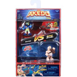 Akedo Meilleurs Guerriers des Jeux d’Arcade Coffret Duel Figurines Wildtide