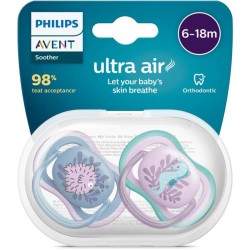 Sucette Philips Avent  6-18 mois Ultra Air