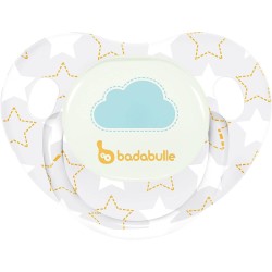 Lot de 2 Sucettes Phosphorescentes Badabulle Cloud and Stars 6-12 mois