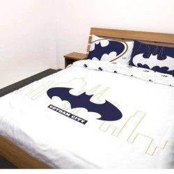 Housse de couette Batman Gotham City 2 personnes