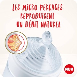 Nuk Nature Sense Kit d’Allaitement avec Tire-lait Manuel