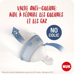 NUK biberon en verre First Choice+ Elephant