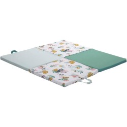 TINÉO - Tapis D'éveil Bébé -Multifonction 3 en 1 - 120x120 cm