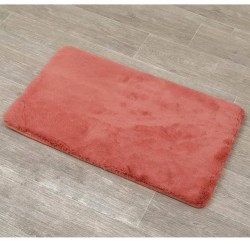 Tendance Tapis Microfibre 45 x 75 cm Extra-doux Corail