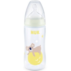 Nuk First Choice+ biberon de nuit, 0-6 mois anti-colique 300 ml Koala