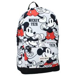 Rucksack Mickey Mouse So Real Schwarz und Rot