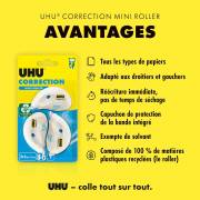 UHU Roller Correcteur Mini - 6 metres