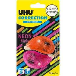 UHU Neon Korrekturroller Mini 6 m x 5 mm