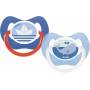 Dodie - Sucette Physiologique Bateau et Baleine - Lot de 2 +6 mois