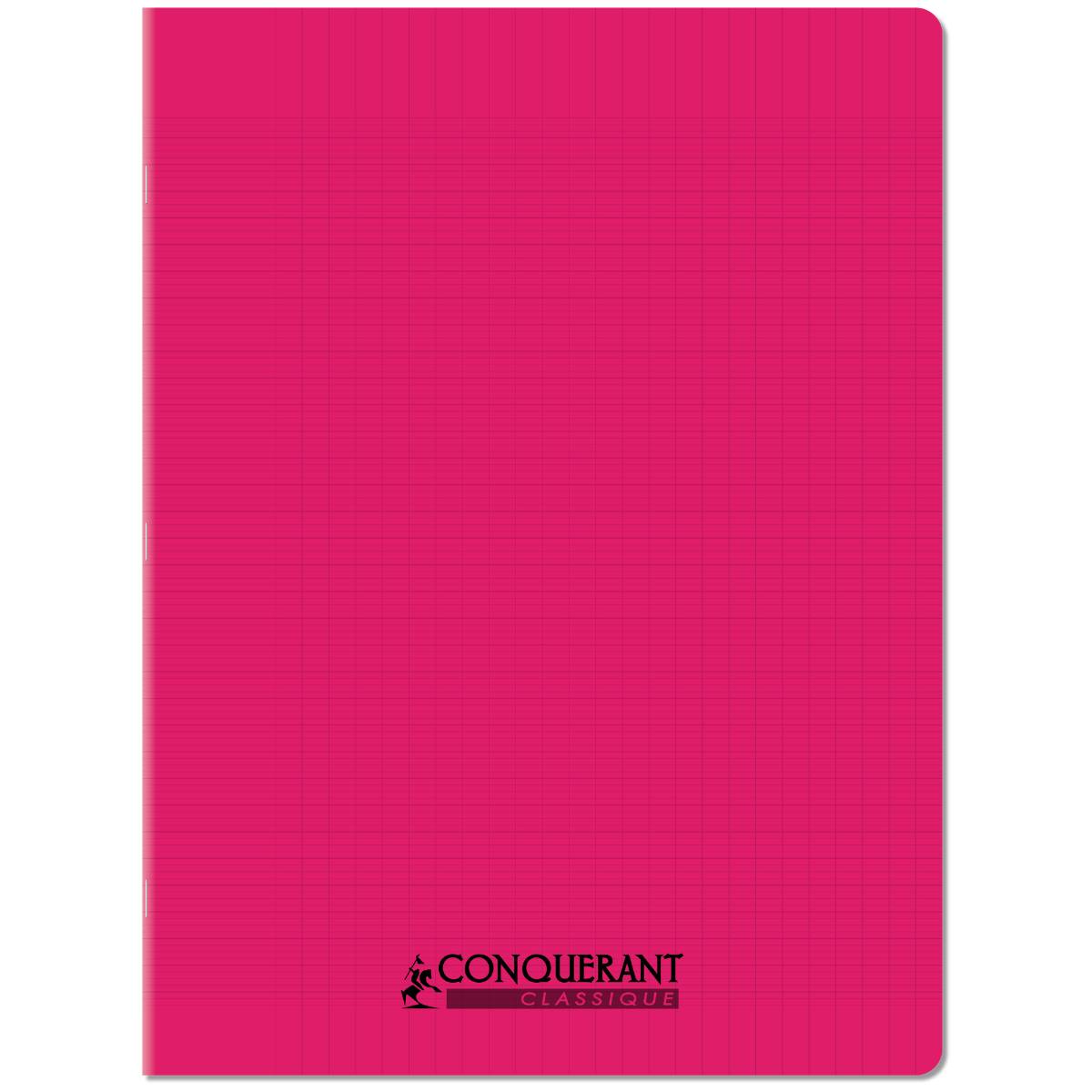 Cahier Conquerant Classique Rose 24 x 32 cm 96p Seyès