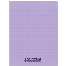 Cahier Conquerant Pastel 24x32 cm polypro 96 pages