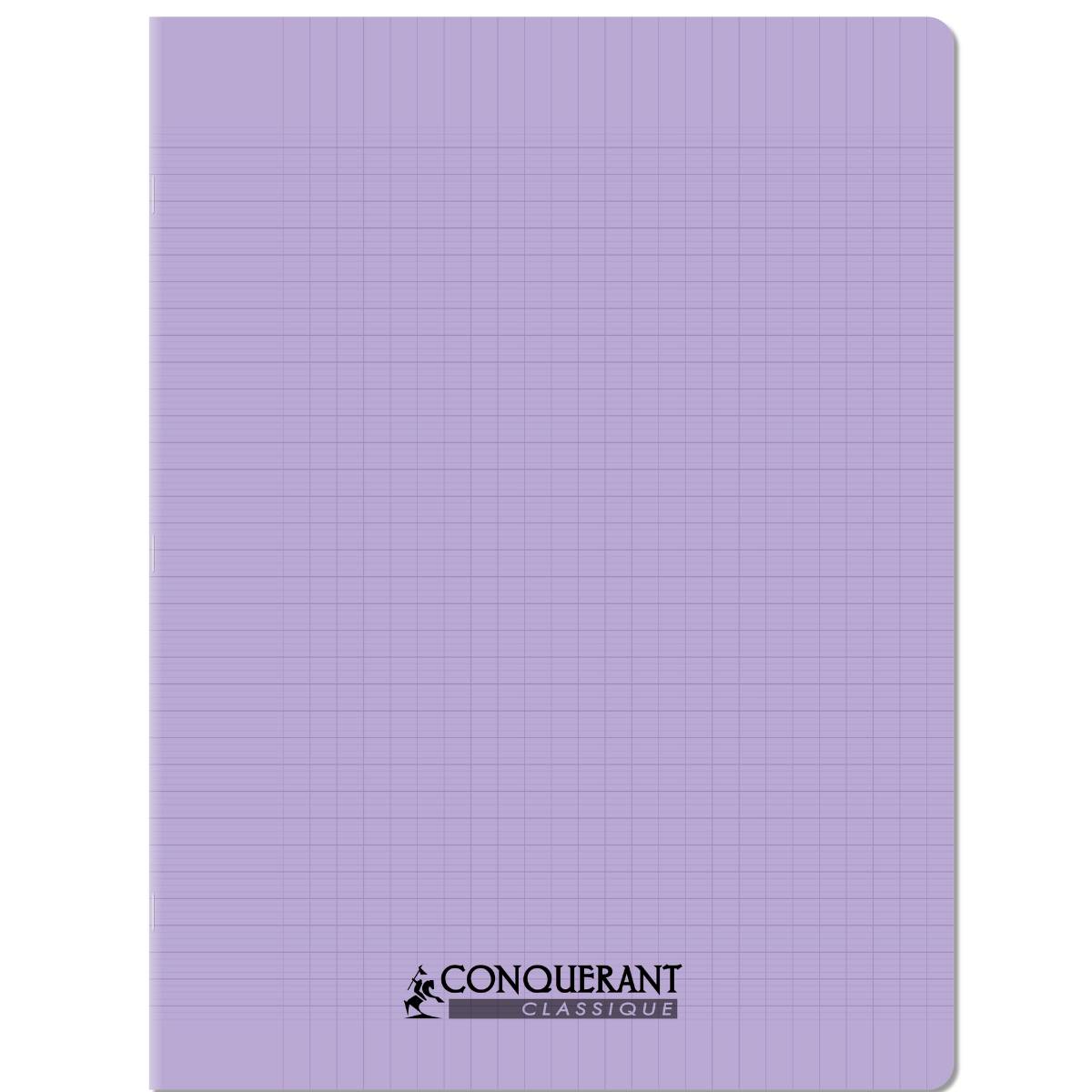 Cahier Conquerant Pastel 24x32 cm polypro 96 pages