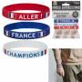 BRACELET SUPPORTER FRANCE X3