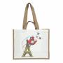 SAC CABAS JUTE ET COTON PARIS 2024 TOUR EIFFEL M50