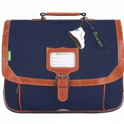 Cartable TANN'S Camille Bleu Marine 38 cm