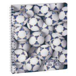 Cahier de textes Sports 17 x 22 cm Basket - Foot