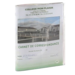 Protège carnet de correspondance 16x24