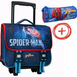 Spider-Man Keep on Moving 38 cm wheeled schoolbag