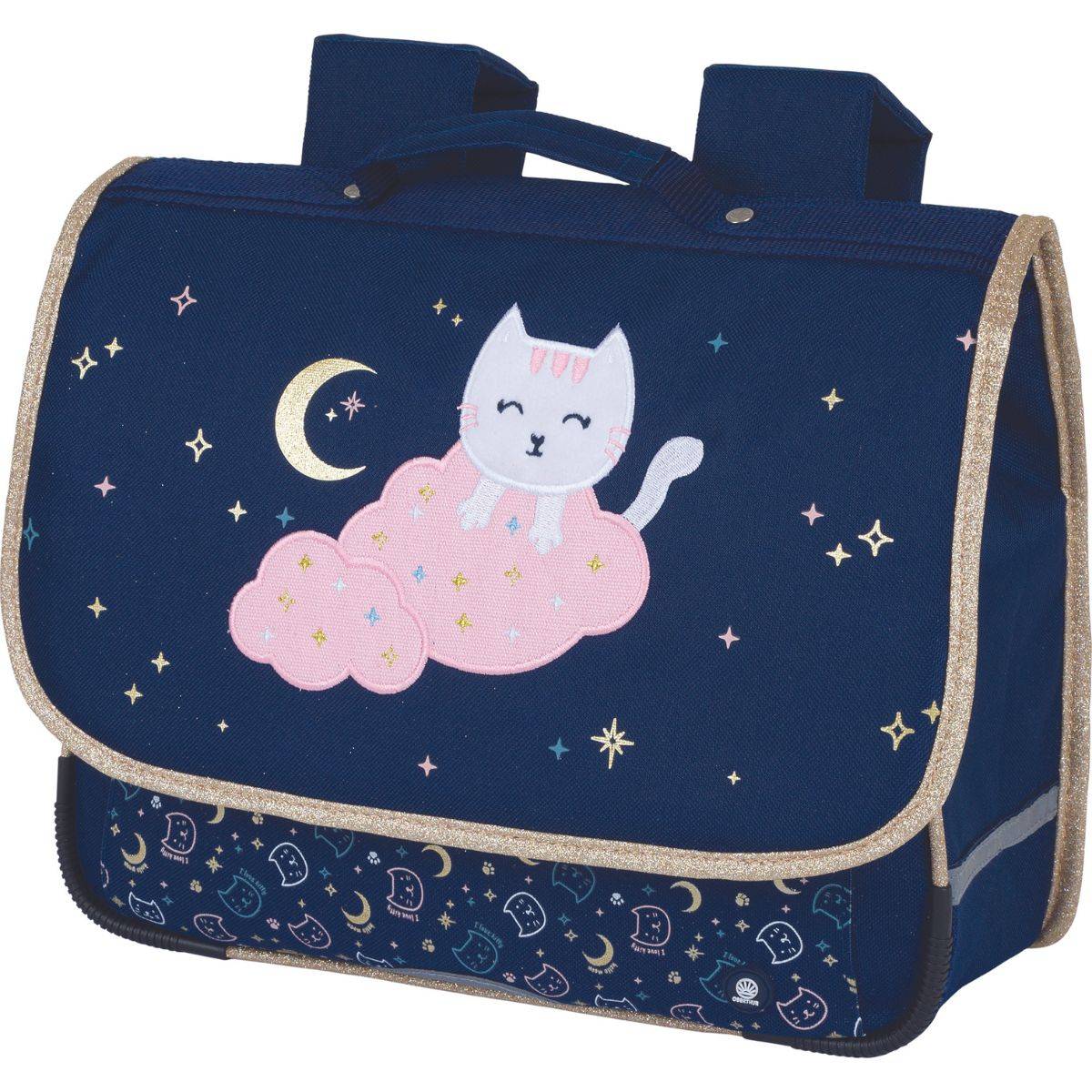 Cartable Chaton 35 cm CP