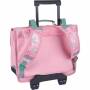 Cartable à roulette Kickers Premium Rose