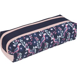 Trousse Double Tann's Les Fantaisies Assya Bleu marine