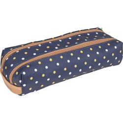 Trousse Double Tann's Les Fantaisies Faustine Bleu/ Moutarde