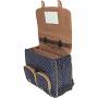 Cartable 41 cm Tann's Les Fantaisies Faustine Bleu/ Moutarde