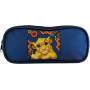 Trousse scolaire 2 compartiments Disney Le Roi Lion Simba Bleue