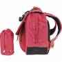 Cartable 38 cm avec poche gourde Tann's Les signatures Louise Fuchsia