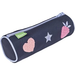 Trousse Ronde Tann's Les Fantaisies Juliette Bleu marine