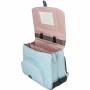 Cartable 38 cm Tann's Les Signatures Mia Rose/Bleu ciel