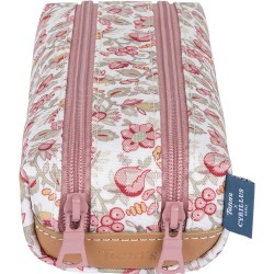 Trousse Double Tann's x Cyrillus Capucine Multicolore